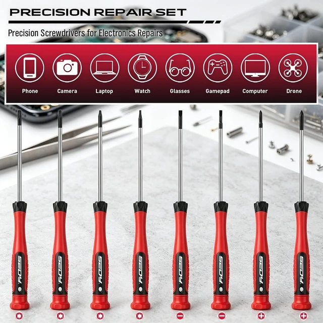 Alt view image 6 of 7 - 101-Piece Magnetic Screwdriver Set with 60 Bits Ratchet and Storage Rack