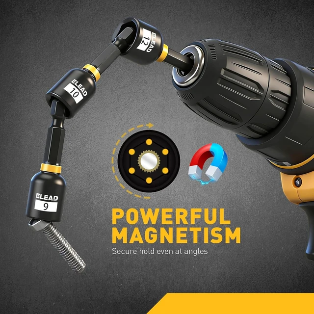 Alt view image 5 of 7 - 86-Piece Magnetic Screwdriver Set Torx/Slotted/Phillips Precision Screwdrivers SAE & Metric Magnetic Nut Driver Set Screwdriver Bits Bit Holder with Sturdy Tool Box