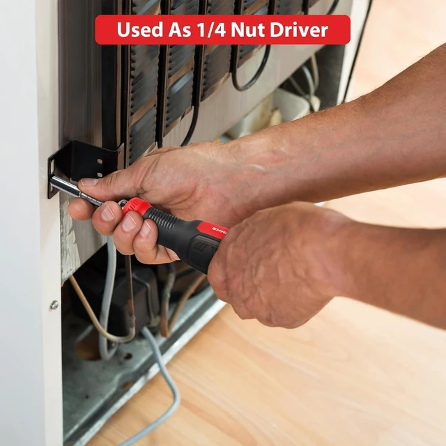 Alt view image 7 of 7 - SHARDEN 13-in-1 Multi Screw Driver Adjustable Screwdriver Set Multitool