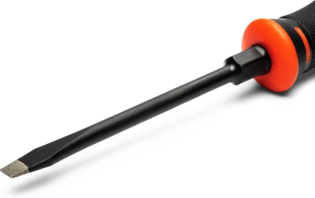 Alt view image 3 of 7 - 8PC Diamond Tip Dual Material Screwdriver Set with Phillips and Slotted Screwdrivers - CDT8PCSET