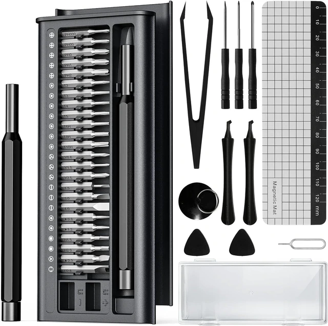 Main image of 38-in-1 Precision Screwdriver Set Mini Professional Tiny Repair Tool Kit for Phone Computer Watch Laptop PS5 Xbox Switch Macbook Ring Doorbell Eyeglass Electronic Gifts Gadgets for Men