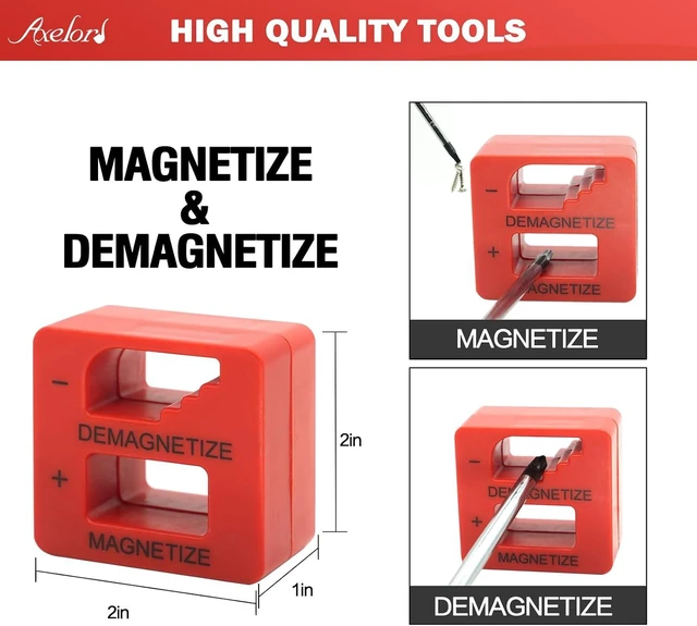 Alt view image 4 of 5 - 118PCS Magnetic Screwdriver Set Screwdriver Set with Plastic Racking Precision Screwdriver Magnetizer Demagnetizer and Magnetic Bowl Repair Tools Set for DIY and Home Improvement