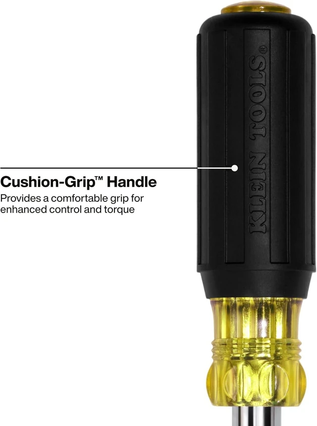 Alt view image 6 of 7 - Klein Tools 32500SDKIT Multi-Bit Screwdriver and Nut Driver Set with Cushion-Grip Handles Includes Stubby 11-in-1 and 4-in-1 Electronics Drivers