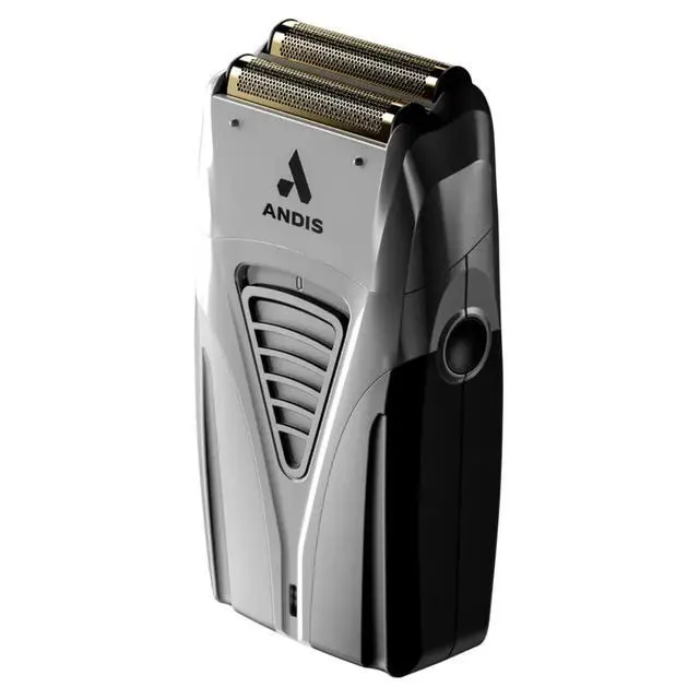 Alt view image 7 of 7 - Andis TS-2 17255 Pro Foil Lithium Titanium Foil Shaver, Cord/Cordless, Smooth Shaving Cordless Shaver with Charger, Black