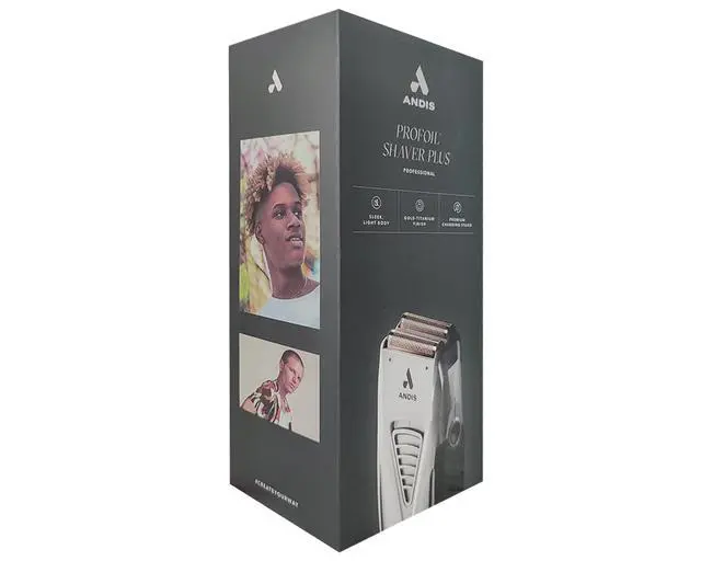 Alt view image 4 of 7 - Andis TS-2 17255 Pro Foil Lithium Titanium Foil Shaver, Cord/Cordless, Smooth Shaving Cordless Shaver with Charger, Black