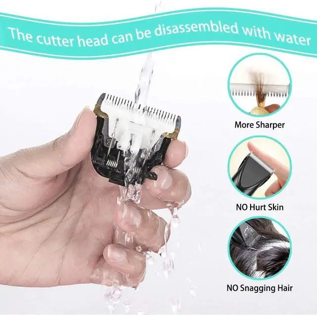 Alt view image 7 of 7 - Pet Republique Cordless Dog Shaver Trimmer Kit - Hair Clippers for All Fur Type & All Size Dogs Cats and Pets