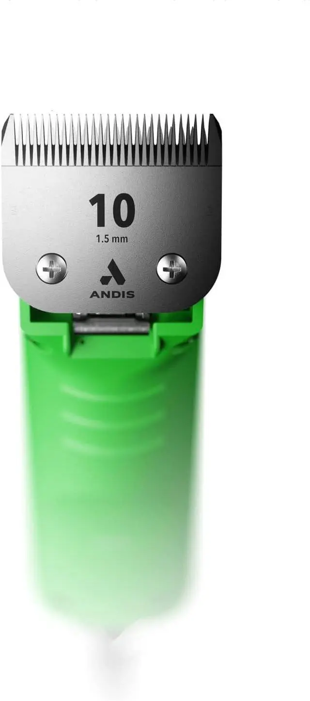 Alt view image 2 of 7 - Andis Professional UltraEdge Super 2-Speed Detachable Blade Dog/Pet Clipper | Rotary Motor with Shatter-Proof Housing, Runs Calm & Silent, 14-Inch Cord, For All Dog Coats & Breeds, 120 Volts, Green