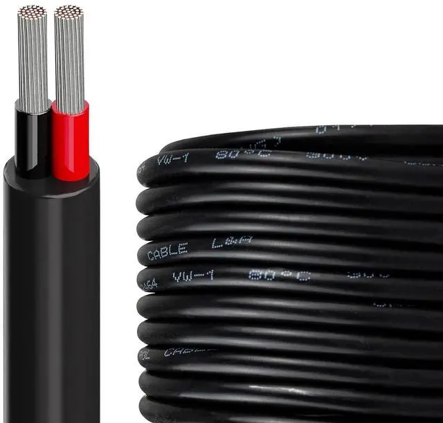 Main image of 24 Gauge 2 Conductor Electrical Wire 65.6 FT UL2464 Core Cable 24 AWG Electrical Wire 24/2 AWG Stranded PVC Cord Tinned Copper Wire for LED Strips Lamps Lighting Automotive