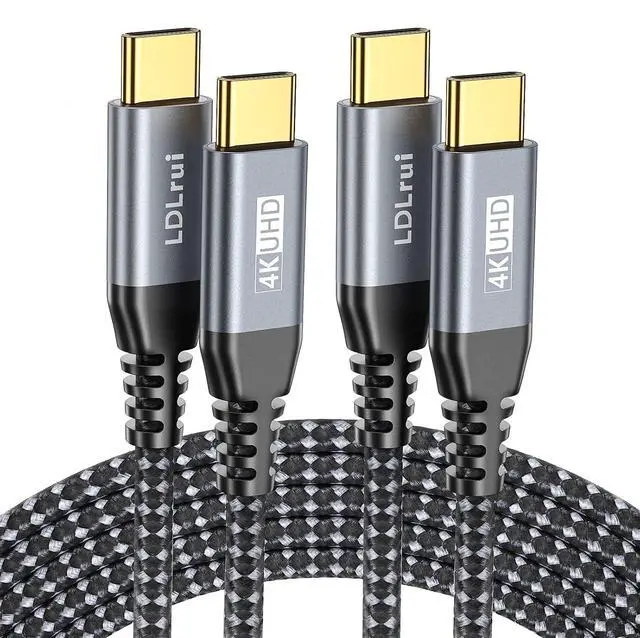 Main image of USB C Data Cable 20Gbps High-Speed Transfer, 3FT 2-Pack, USB 3.2 Gen 2x2 | 4K@60Hz USB C Monitor Cable, 100W PD Fast Charging, Portable Monitors, External SSDs, Docks, Braided Nylon