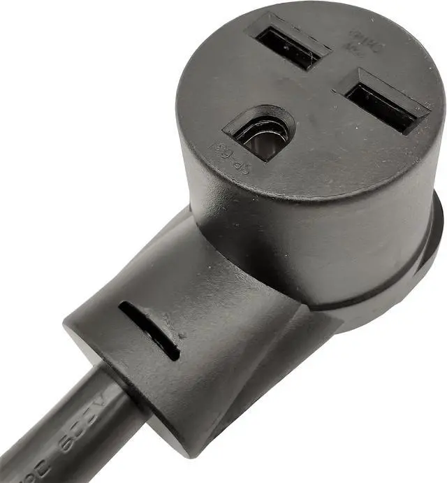 Alt view image 3 of 4 - Parkworld 885088 Power Adapter Cord 4-Prong Generator 30A Locking L14-30P Male Plug to Welding 30 AMP 6-30R Female Receptacle