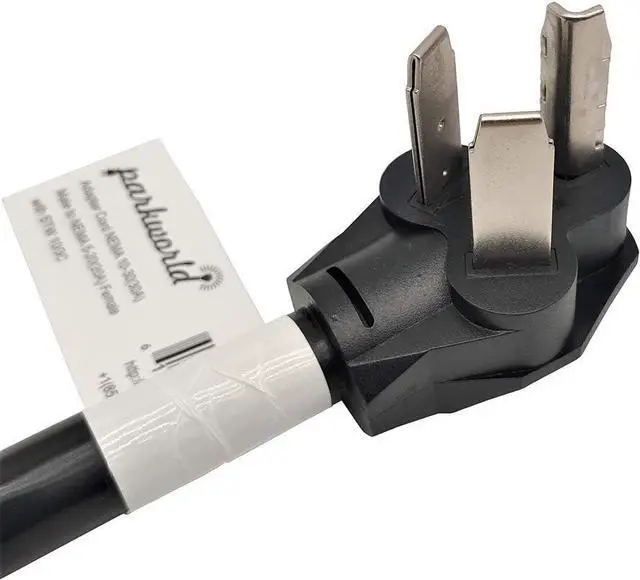 Alt view image 2 of 4 - Parkworld 886344 Dryer 10-30 Plug Male to Household 5-15 (Generator 5-20) Receptacle Female Adapter Cord (ONLY Output 250 Volt)