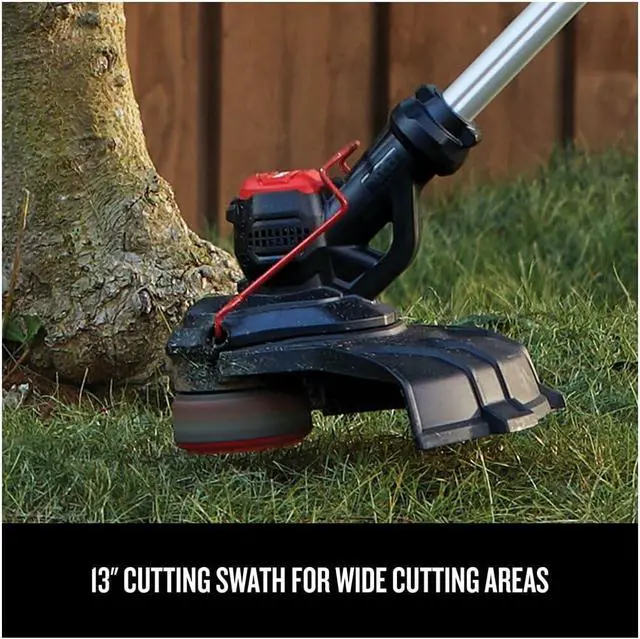 Alt view image 4 of 7 - CRAFTSMAN V20 String Trimmer and Leaf Blower Combo Kit, Cordless (CMCK297M1)
