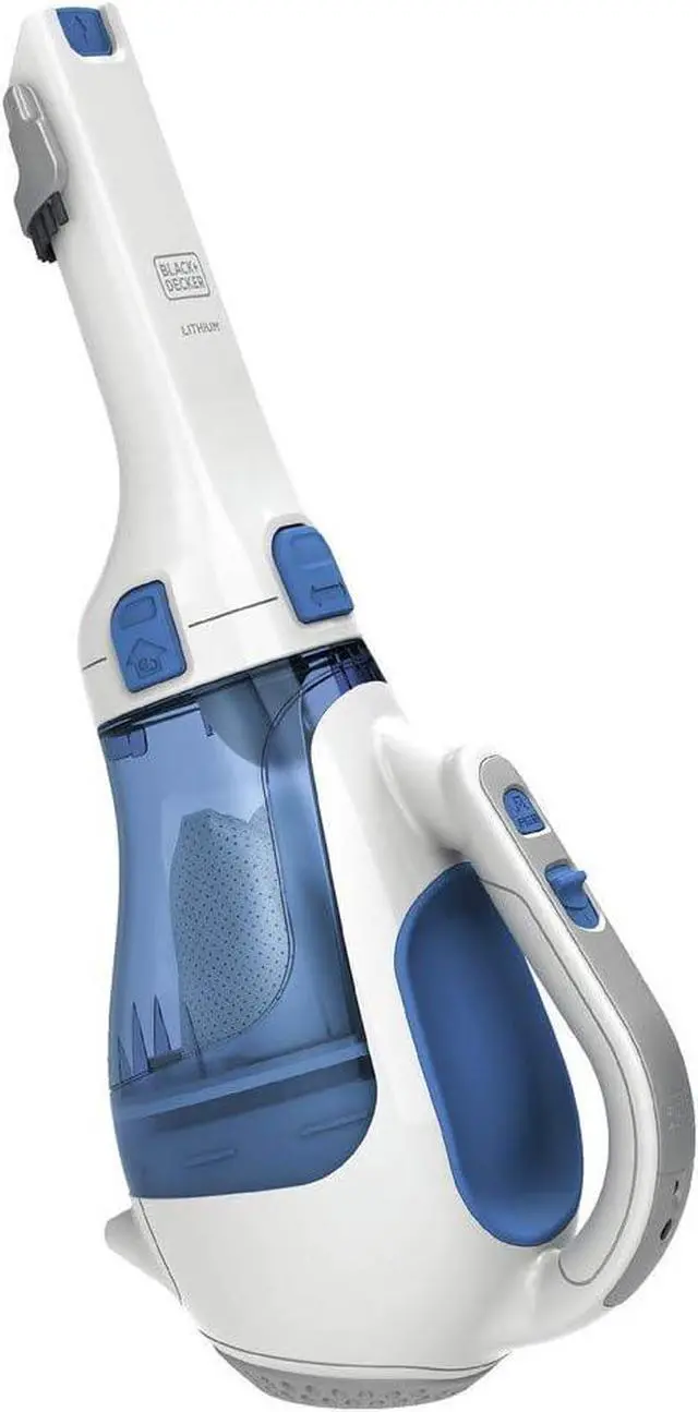Alt view image 4 of 7 - BLACK+DECKER dustbuster Handheld Vacuum, Cordless Car Vacuum Portable 12V, with Rotating and Extendable Nozzle (HHVI320JR02)