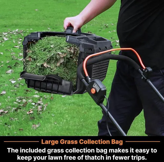 Alt view image 6 of 7 - LawnMaster CLM2413A Cordless 13-Inch Lawn Mower 24V Max with 2X4.0Ah Battery and a Charger