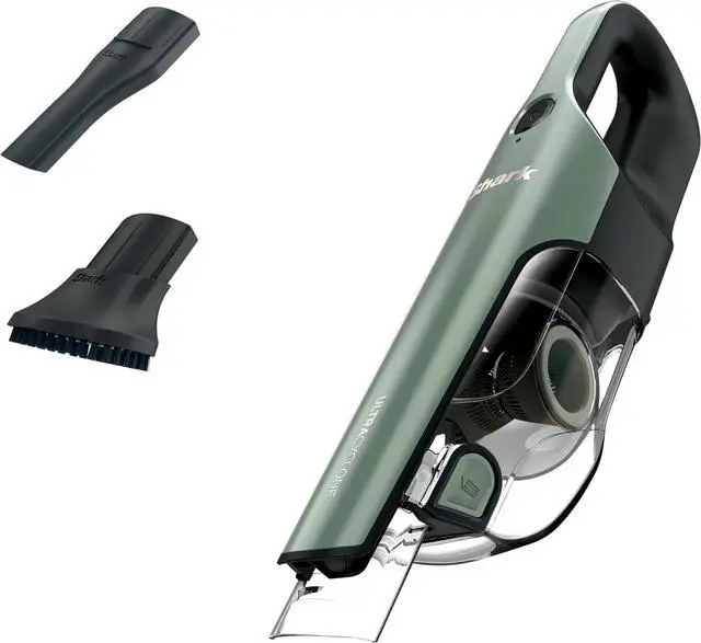 Main image of Shark UltraCyclone Pro Cordless Handheld Vacuum, Black/Green, CH901 | Powerful Suction, Handheld Vacuum for Car & Home, Crevice Tool, Scrubbing Brush, Lightweight, XL Dust Cup