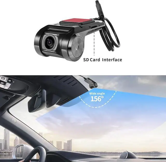 Alt view image 3 of 6 - ATOTO AC-44P2 1080P USB DVR On-Dash Camera - Recording Video On Camera End -Compatible with ATOTO A5/ A6PF/S8MS/S8UP Series. Not Compatible with X10/V10/S8L/S8 GEN4/F7/P5/P8/P9/P10 Series