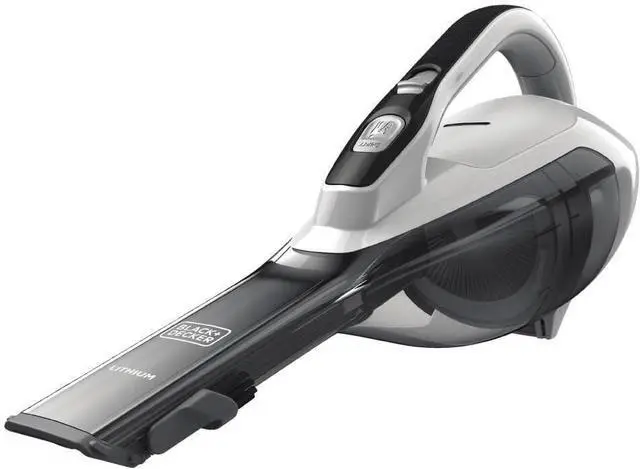 Main image of BLACK+DECKER dustbuster AdvancedClean Cordless Handheld Vacuum, Powder White (HVLA325J10)