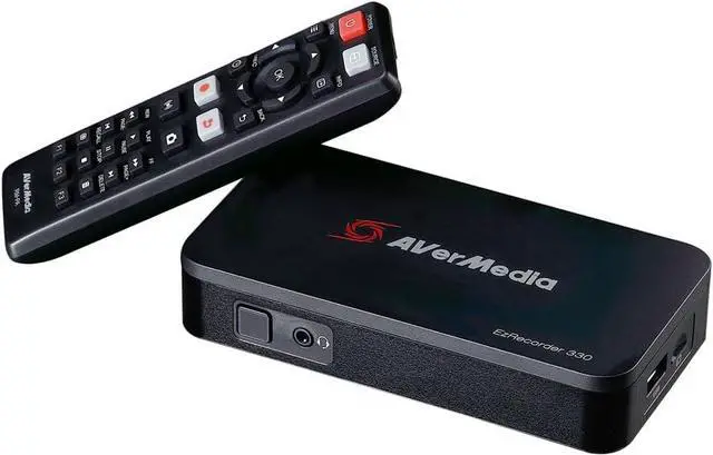 Main image of AVerMedia EZRecorder 330G - 4K Pass-Through and 1080p60 Video Recording, DVR with HDMI Capture, Digital Converter, Schedule Recording, No PC Required (ER330G)