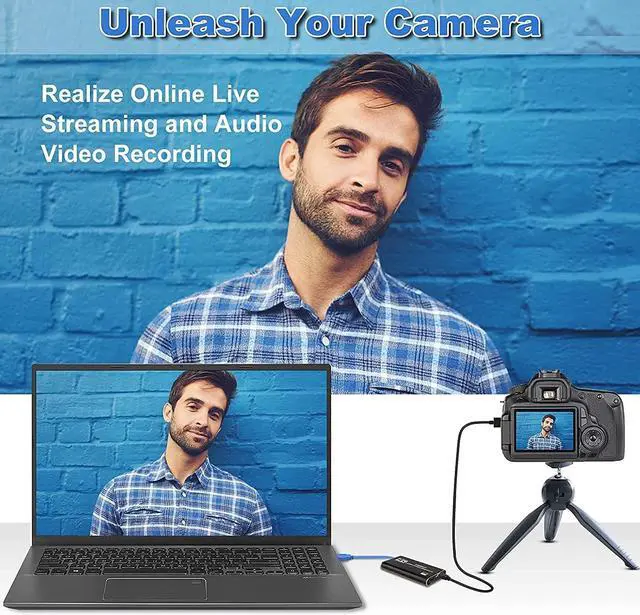 Alt view image 3 of 7 - 2024 Capture Card, 4K HDMI Audio Video Capture Card, USB 3.0 Capture Adapter 1080P 60FPS Video Recorder Device for Game Recording, Works for Nintendo Switch, Streaming Live,Support X-Box/OBS/Camera/PC