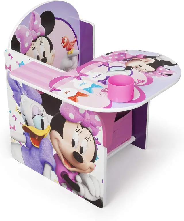 Alt view image 7 of 7 - Delta Children Chair Desk With Storage Bin, Disney Minnie Mouse