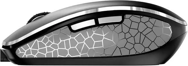 Alt view image 3 of 6 - Cherry MW 8C Advanced, Wireless Mouse, Bluetooth & 2.4 GHz Connection, 4-Level Adjustable Resolution Up to 3000 dpi, Rechargeable, Incl. Transport Bag, Black
