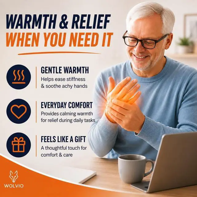 Alt view image 7 of 7 - Heated Mouse Pad, USB Mouse Hand Warmer, Wrist Rest, 3 Heat Levels