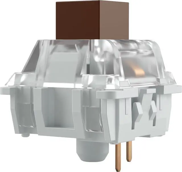 Alt view image 2 of 4 - GLORIOUS Kailh Box Brown Mechanical Keyboard Switches: Reliable Dustproof 120-Pack - Perfect for Precise Typing and Moderate Gaming