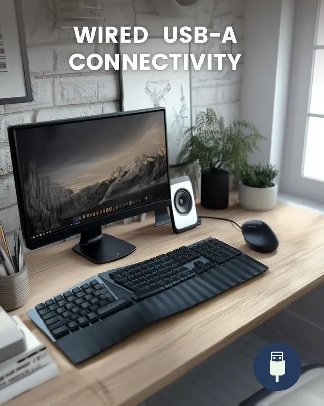 Alt view image 7 of 7 - Perixx PERIMICE-508II Wired Vertical Ergonomic Mouse - 6 Buttons, Adjustable DPI 1000/1600/3200/6400, Optical Sensor, USB Plug and Play, Right-Handed, Black