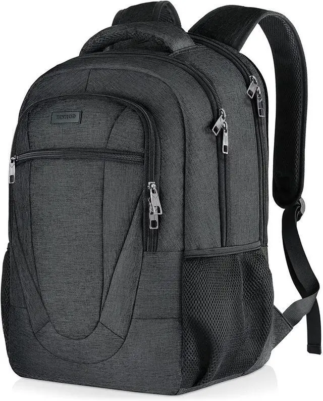 Main image of BIKROD Travel Laptop Backpack, 17 Inch Extra Large School Backpacks for Teen Boys and Girls, Black Water Resistant Women Back Pack, Business Men Sturdy Computer Bag