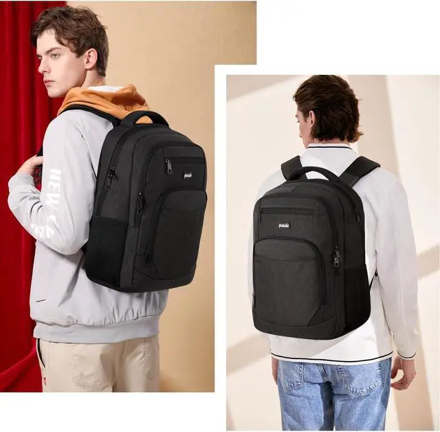 Alt view image 2 of 7 - Paude Backpack for Men and Women,School Backpack for Teens,15.6 inch Laptop Backpack with USB Charging port for Business College Travel