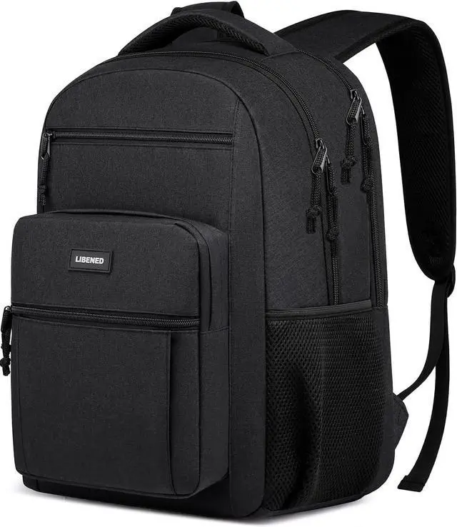 Main image of Backpack for Boys, Sturdy Backpack 36L for Boys Middle High School | 600D Water-Resistant Laptop Bag with 17.3 Inch Compartment, Ergonomic Anti-Theft Student Bookbag, Black