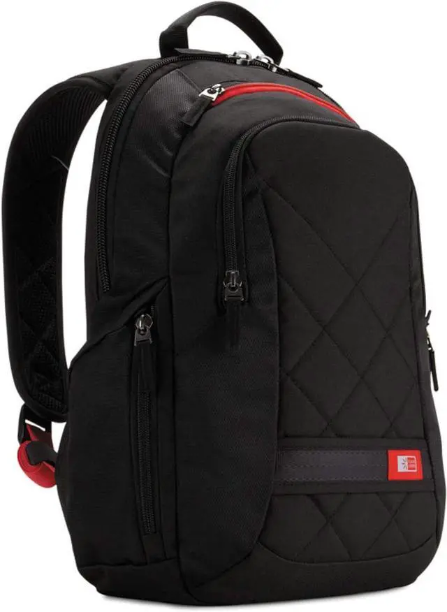 Alt view image 2 of 3 - Case Logic DLBP-114BLACK 14-Inch Laptop Backpack Bag - Black