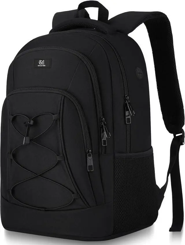 Main image of School Backpack for Men Teen Boys,Bookbag Water Resistant Laptop Backpack with USB for College High School Office Business