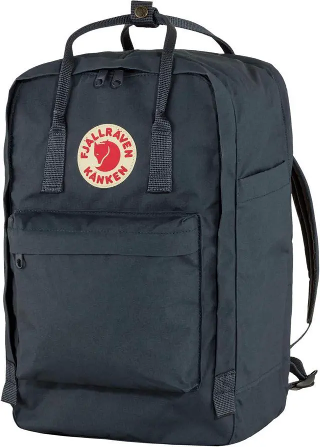 Alt view image 2 of 4 - Fjallraven Kanken Laptop 17" Backpack, Navy