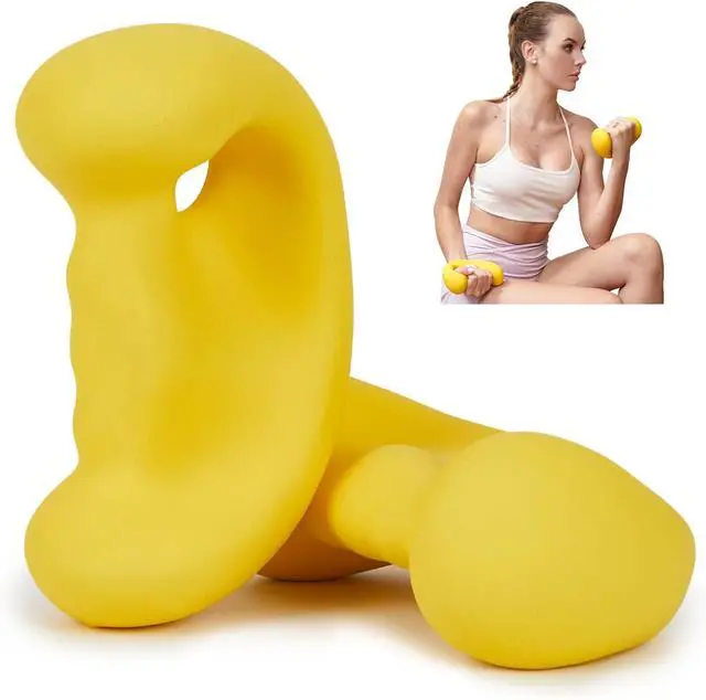 Main image of HXD-ERGO Ergonomic Dumbbells Weights Set-Hand Weights for Women at Home, Ear Dumbbells Weights for Pilates, Yoga, Jogging,StrengthTraining