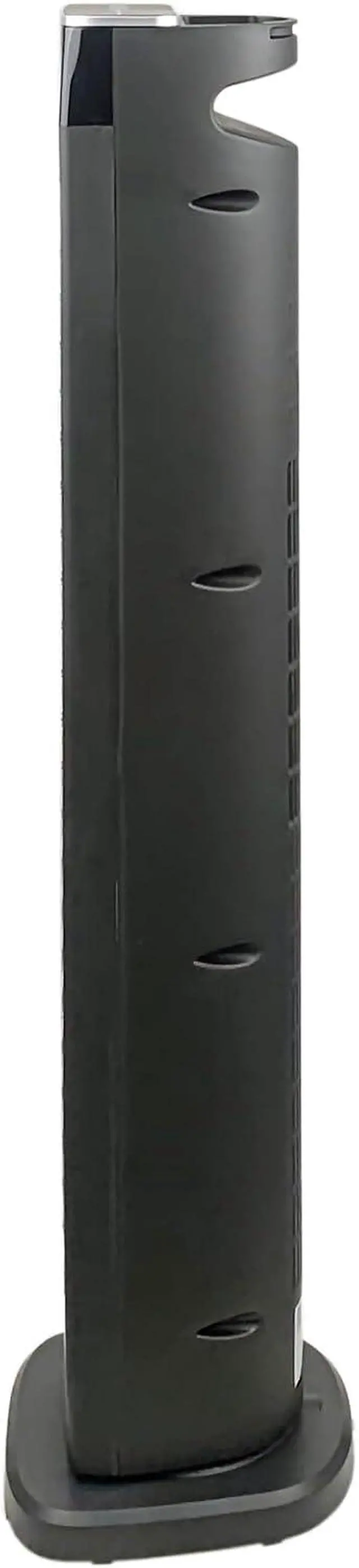 Alt view image 4 of 7 - Good Housekeeping Oscillating Ceramic Tower Space Heater with Remote, 30", Black