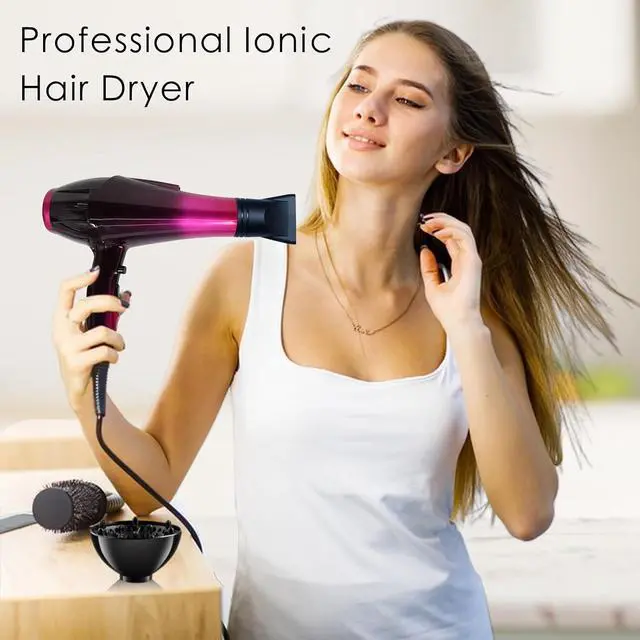 Alt view image 7 of 7 - Mannice Hair Dryers for Women3500 Watt Hair Dryer Powerful Blow Dryers | Salon Hair Dryer Quick Dry Ionic Hair Dryer with 3500 Watts AC Motor, High Speed Hair Dryer with Concentrator Diffuser