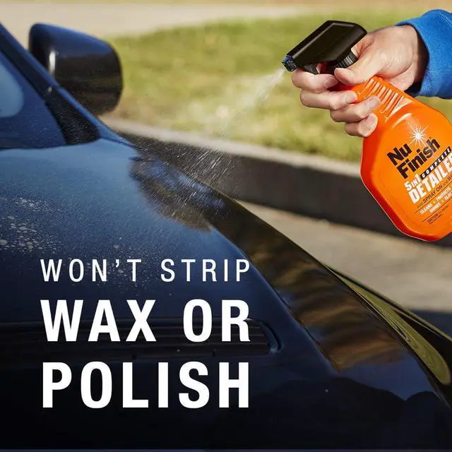 Alt view image 5 of 7 - 5-in-1 Complete Detailer Spray with Towel by Nu Finish, Preserves and Protects Car Detailing, Includes 1 Microfiber Towel, 22 Oz Spray
