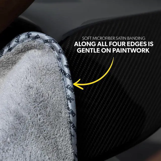 Alt view image 5 of 7 - Chemical Guys, Woolly Mammoth Large Microfiber Drying Towel, 36 x 25 in | Ultra-plush oversized towel soaks up water fast to dry the whole vehicle, soft and scratch-free on paint