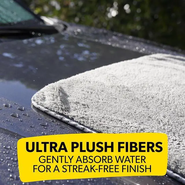 Alt view image 6 of 7 - Chemical Guys, Woolly Mammoth Large Microfiber Drying Towel, 36 x 25 in | Ultra-plush oversized towel soaks up water fast to dry the whole vehicle, soft and scratch-free on paint