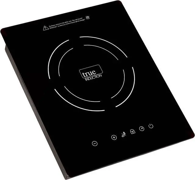Main image of TI-1B 12 inch Built-In Single Burner Induction Glass-Ceramic Cooktop, 1750W, UL858 Certified