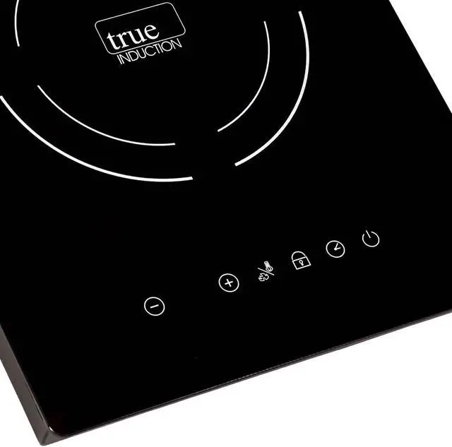 Alt view image 2 of 6 - TI-1B 12 inch Built-In Single Burner Induction Glass-Ceramic Cooktop, 1750W, UL858 Certified