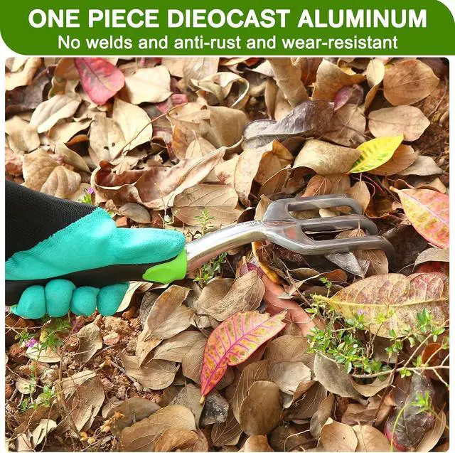 Alt view image 3 of 7 - JMOO Garden Tools, 8-Piece Garden Tool Set with Non-Slip Ergonomic HandlesIdeal for All Ages, This is the for Dad and Mom, and Gardening Enthusiasts.