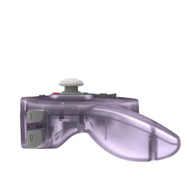 Alt view image 5 of 7 - Retro-Bit Tribute 64 2.4 GHz Wireless Controller for Nintendo 64 (N64), Switch Online, PC, MacOS, RetroPie, Raspberry Pi and Other USB Devices (Atomic Purple)