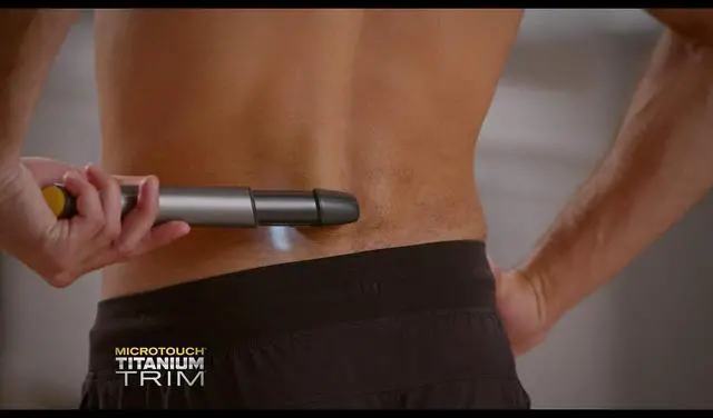 Alt view image 5 of 5 - Microtouch Titanium Trim, Lighted Hair Cutting Tool and Body Groomer