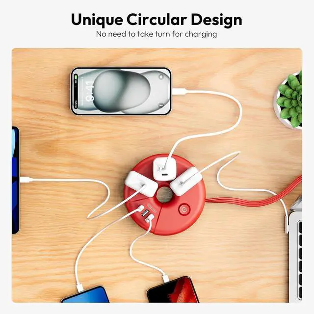 Alt view image 4 of 7 - Travel Power Strip with USB Ports, NTONPOWER 5 FT Travel Extension Cord with 3 Outlets 3 USB(1 USB-C), Portable Compact Size Charging Station for Cruise Ship, Business Trip, Hotels, Office, Desktop