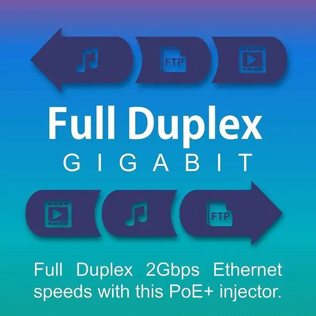 Alt view image 4 of 7 - TRENDnet Gigabit Power Over Ethernet Plus Injector,TPE-115GI | PoE+ (30W) Power Network Distances Up to 100M (328 ft.), Metal Housing, Black