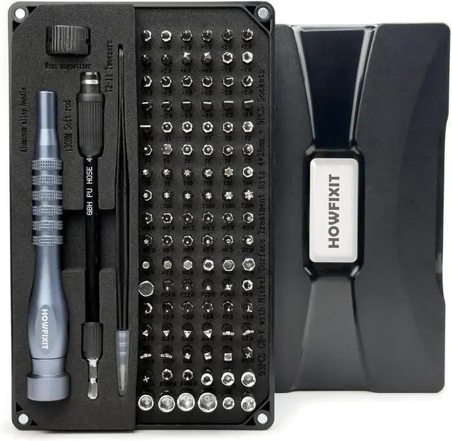 Main image of PRO MAX 106-in-1 Precision Screwdriver Set for iPhone, Smartphone, MacBook, Laptop, Tablet, Camera, Switch, PS5, Xbox, Game Console & Controller Repair