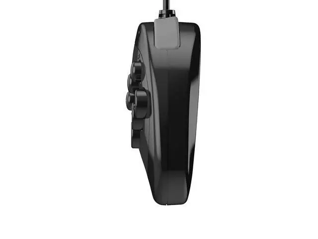 Alt view image 7 of 7 - Retro-Bit Official Sega Saturn USB Controller Pad for Sega Genesis Mini, PS3, PC, Mac, Steam, Switch - USB Port (Black)