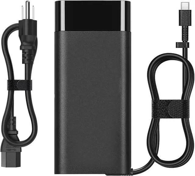 Alt view image 2 of 7 - 90W USB-C Charger Compatible with HP Spectre Envy x360 | 20V 4.5A Type-C Adapter. Fits EliteBook 1040, ZBook x2, 14-17. Replaces 904144-850 ADP-90FE L45440-003 2LN85AA.